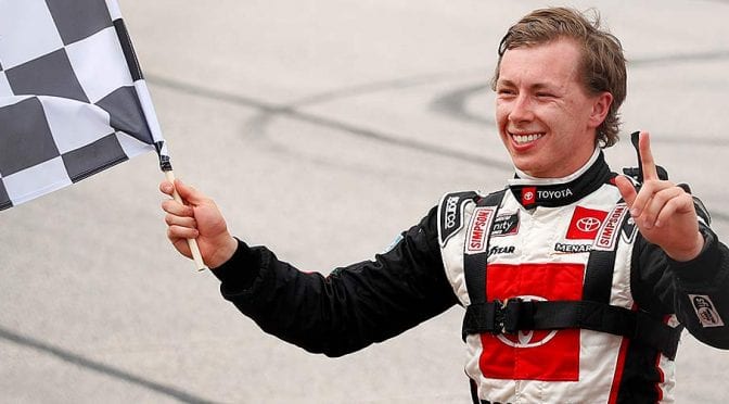 Featured Image for Brandon Jones blasts past Hamlin-Chastain tangle for Darlington Xfinity win