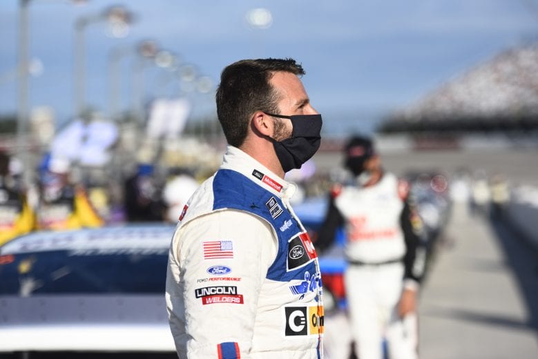 DARLINGTON, SOUTH CAROLINA - SEPTEMBER 06: Matt DiBenedetto, driver of the #21 Motorcraft/Quick Lane Ford, waits on the grid prior to he NASCAR Cup Series Cook Out Southern 500 at Darlington Raceway on September 06, 2020 in Darlington, South Carolina. (Photo by Jared C. Tilton/Getty Images) | Getty Images