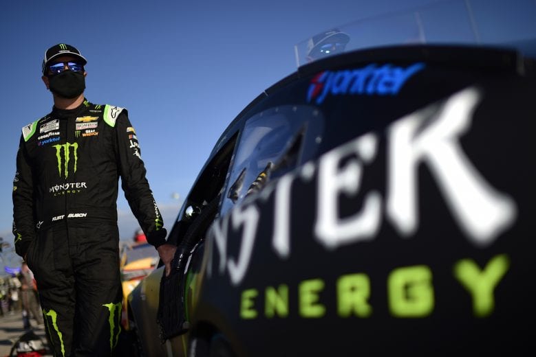 DARLINGTON, SOUTH CAROLINA - SEPTEMBER 06: Kurt Busch, driver of the #1 Monster Energy Chevrolet, waits on the grid prior to the NASCAR Cup Series Cook Out Southern 500 at Darlington Raceway on September 06, 2020 in Darlington, South Carolina. (Photo by Jared C. Tilton/Getty Images) | Getty Images