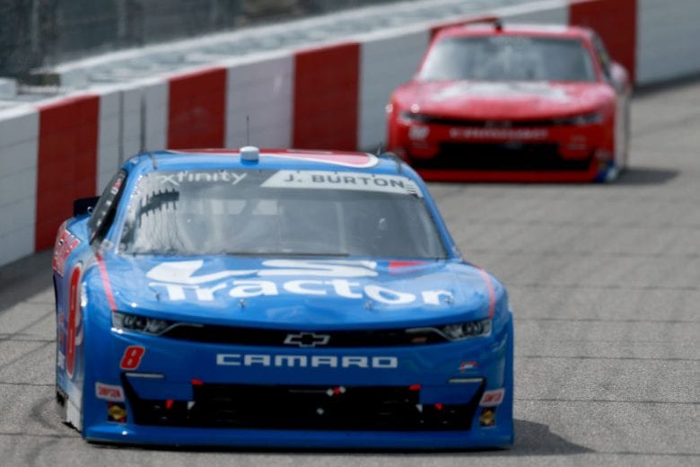 RICHMOND, VIRGINIA - SEPTEMBER 12: Jeb Burton, driver of the #8 LS Tractor Chevrolet, drives during the NASCAR Xfinity Series Virginia is for Racing Lovers 250 at Richmond Raceway on September 12, 2020 in Richmond, Virginia. (Photo by Sean Gardner/Getty Images) | Getty Images