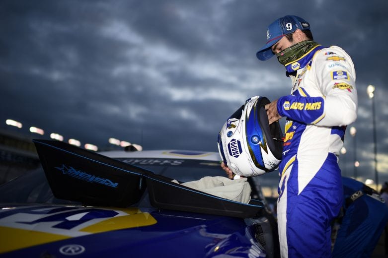 RICHMOND, VIRGINIA - SEPTEMBER 12: Chase Elliott, driver of the #9 NAPA Auto Parts Chevrolet, prepares for the NASCAR Cup Series Federated Auto Parts 400 at Richmond Raceway on September 12, 2020 in Richmond, Virginia. (Photo by Jared C. Tilton/Getty Images) | Getty Images
