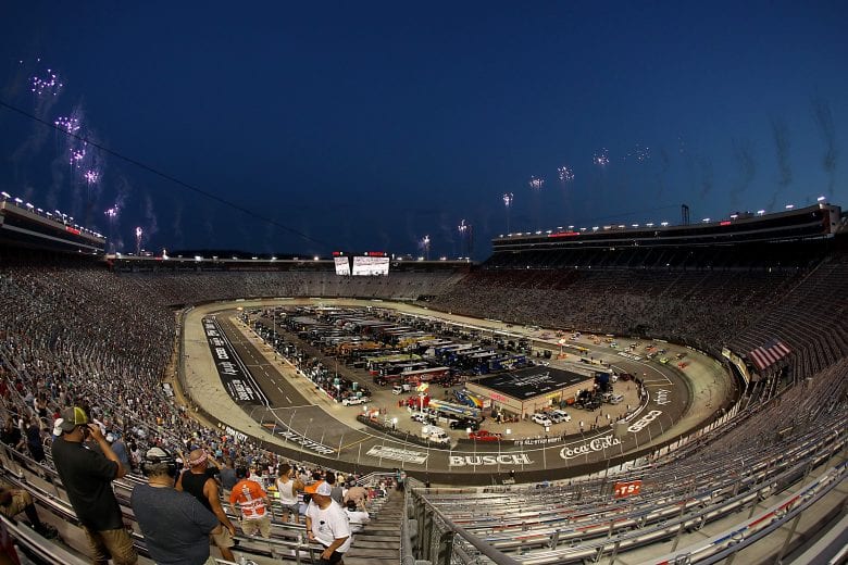 BRISTOL, TENNESSEE - JULY 15: A general view of fans during the NASCAR Cup Series All-Star Race at Bristol Motor Speedway on July 15, 2020 in Bristol, Tennessee. (Photo by Patrick Smith/Getty Images) | Getty Images
