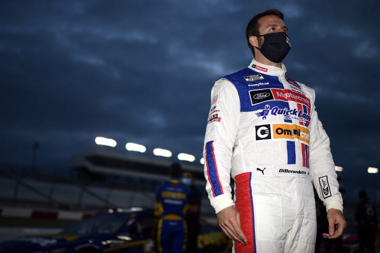RICHMOND, VIRGINIA - SEPTEMBER 12: Matt DiBenedetto, driver of the #21 Quick Lane Tire & Auto Center Ford, waits on the grid prior to the NASCAR Cup Series Federated Auto Parts 400 at Richmond Raceway on September 12, 2020 in Richmond, Virginia. (Photo by Jared C. Tilton/Getty Images) | Getty Images