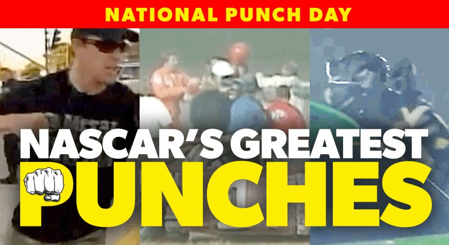 nascarcasm NASCAR's greatest punches NASCAR