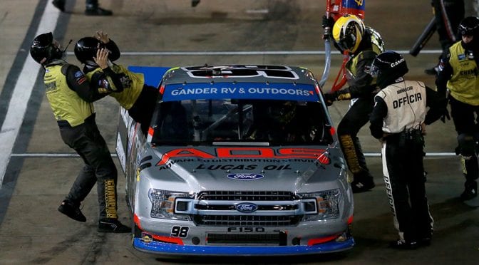 Featured Image for Gander Trucks title favorites find misfortune in Bristol playoff opener
