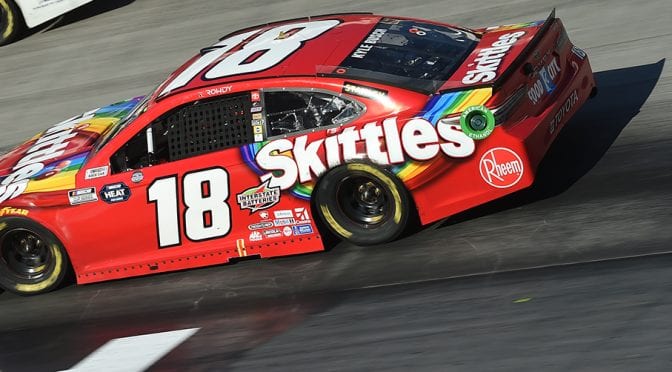 Three Joe Gibbs Racing cars to start from the rear at Bristol