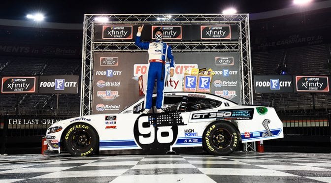 Briscoe steals Xfinity Series regular-season finale win at Bristol
