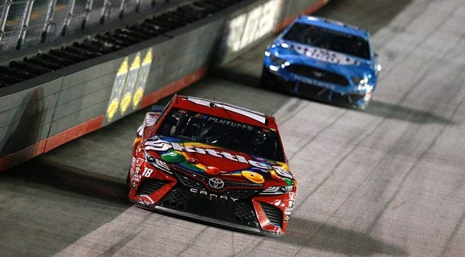 Featured Image for Runner-up ‘Rowdy:’ Kyle Busch second again after Harvick, traffic foil Bristol plans