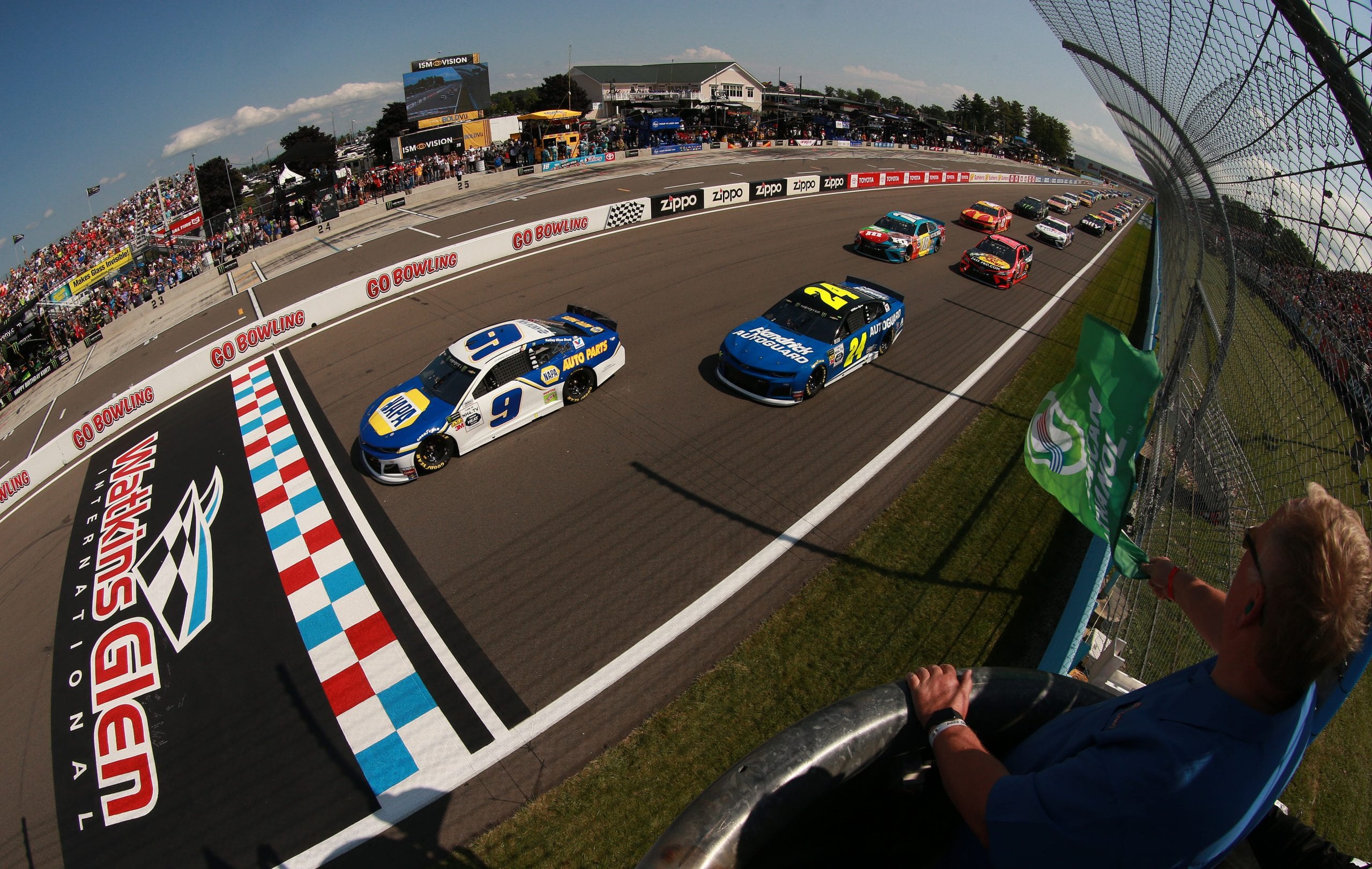View from the track at Watkins Glen International