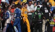 2017 throwback: Busch, Logano tangle in Vegas