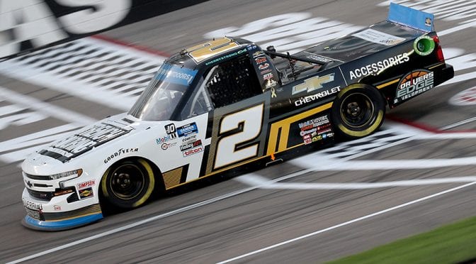Sheldon Creed frustrated after having ‘way faster truck’ than Hill