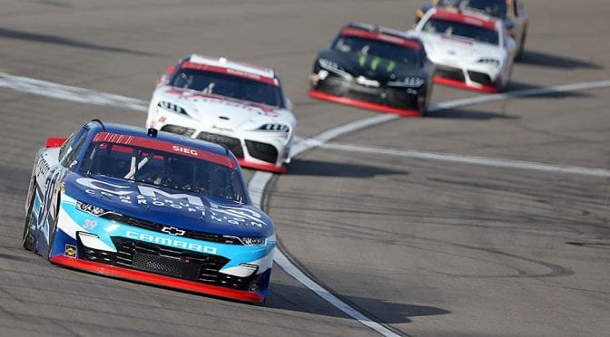Ryan Sieg swings to Xfinity Playoffs’ plus side with top-five finish in Vegas opener