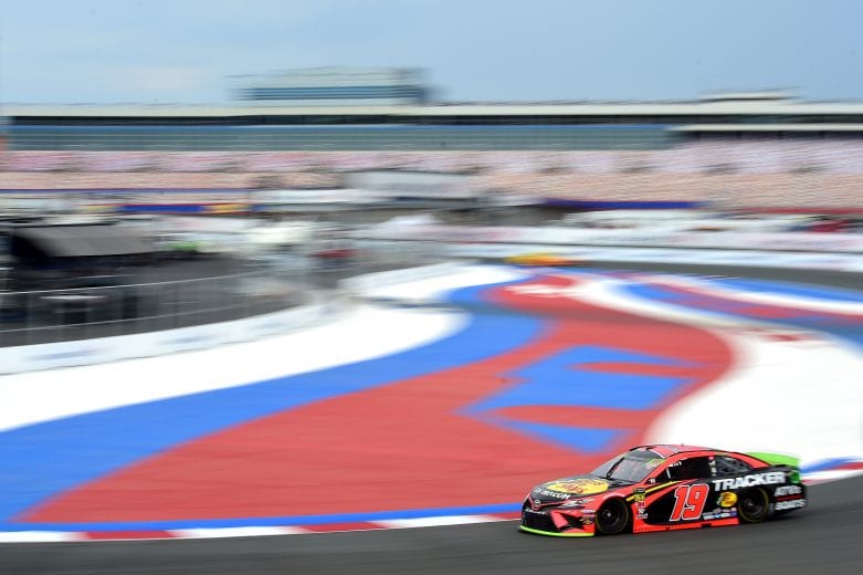 CHARLOTTE, NORTH CAROLINA - SEPTEMBER 28: Martin Truex Jr., driver of the #19 Bass Pro Shops Toyota, practices for the Monster Energy NASCAR Cup Series Bank of America ROVAL 400 at Charlotte Motor Speedway on September 28, 2019 in Charlotte, North Carolina. (Photo by Jared C. Tilton/Getty Images) | Getty Images