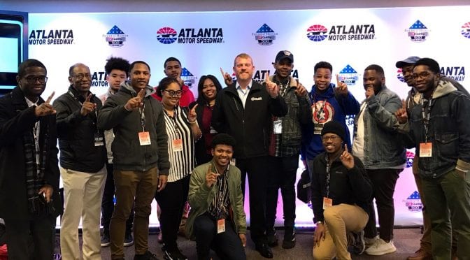 Featured image for HBCU students get crash course through NASCAR experience