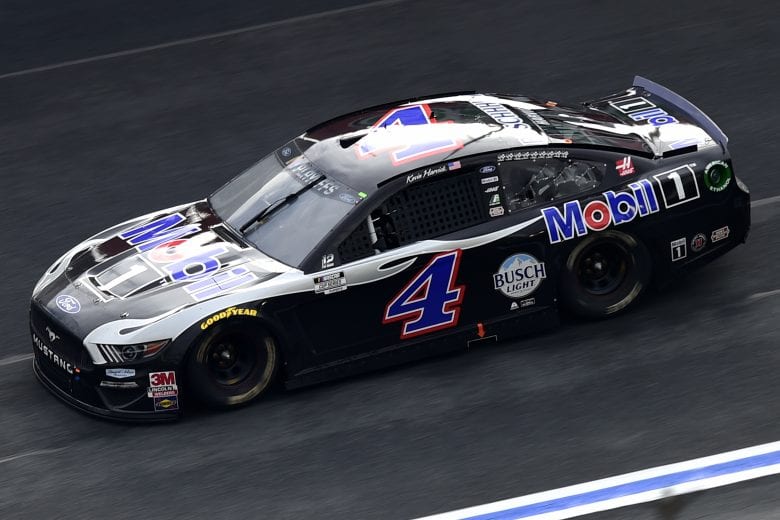 CONCORD, NORTH CAROLINA - OCTOBER 11: Kevin Harvick, driver of the #4 Mobil 1 Ford, drives during the NASCAR Cup Series Bank of America ROVAL 400 at Charlotte Motor Speedway on October 11, 2020 in Concord, North Carolina. (Photo by Jared C. Tilton/Getty Images) | Getty Images