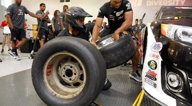 Featured Image for College athletes selected to join NASCAR Drive for Diversity Pit Crew Development Program