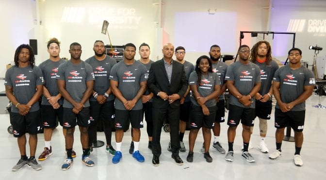 Featured Image for NASCAR, Rev Racing reveal top collegiate athletes for NASCAR Drive for Diversity National Pit Crew Combine