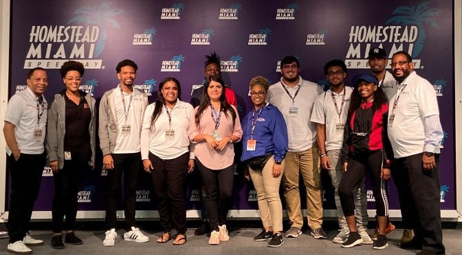 Featured Image for Florida Memorial University NABJ reports during NASCAR Championship Weekend