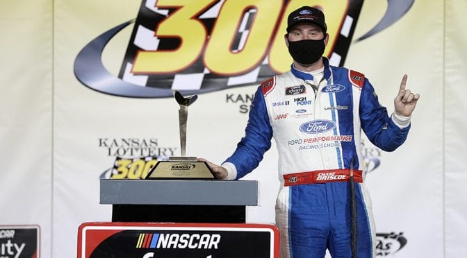 Featured Image for Briscoe dominates at Kansas to secure Championship 4 berth