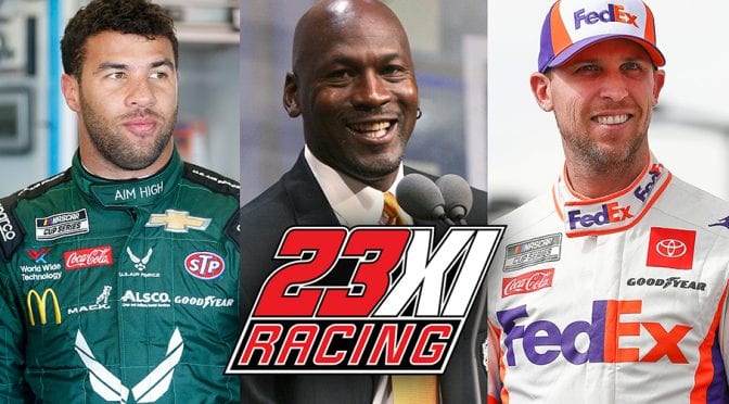 Jordan, Hamlin announce team name and number: 23XI Racing and No. 23