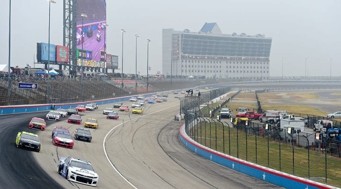 Cup Series playoff race at Texas postponed to Monday due to wet weather