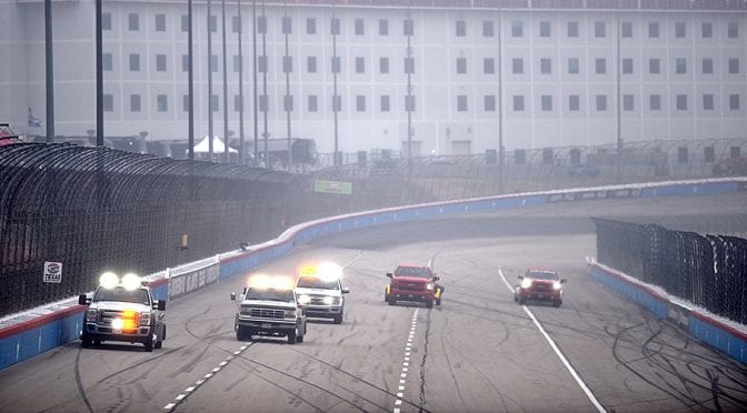 Weather delays Monday resumption of Cup Series Playoff race at Texas