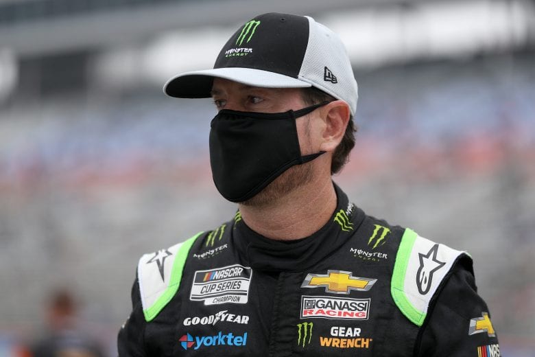 FORT WORTH, TEXAS - OCTOBER 25: Kurt Busch, driver of the #1 Monster Energy Chevrolet, waits on the grid prior to the NASCAR Cup Series Autotrader EchoPark Automotive 500 at Texas Motor Speedway on October 25, 2020 in Fort Worth, Texas. (Photo by Chris Graythen/Getty Images) | Getty Images