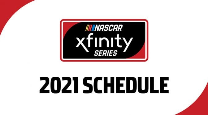 Road courses, new venues highlight 2021 NASCAR Xfinity Series schedule