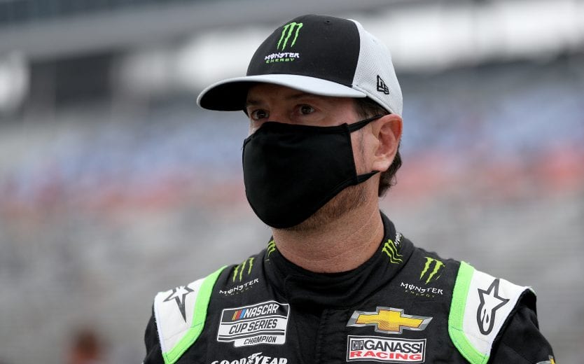 FORT WORTH, TEXAS - OCTOBER 25: Kurt Busch, driver of the #1 Monster Energy Chevrolet, waits on the grid prior to the NASCAR Cup Series Autotrader EchoPark Automotive 500 at Texas Motor Speedway on October 25, 2020 in Fort Worth, Texas. (Photo by Chris Graythen/Getty Images) | Getty Images