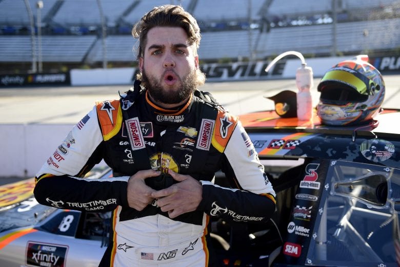 MARTINSVILLE, VIRGINIA - OCTOBER 31: Noah Gragson, driver of the #9 Bass Pro Shops/TrueTimber Camo Chevrolet, prepares for the NASCAR Xfinity Series Draft Top 250 at Martinsville Speedway on October 31, 2020 in Martinsville, Virginia. (Photo by Jared C. Tilton/Getty Images) | Getty Images