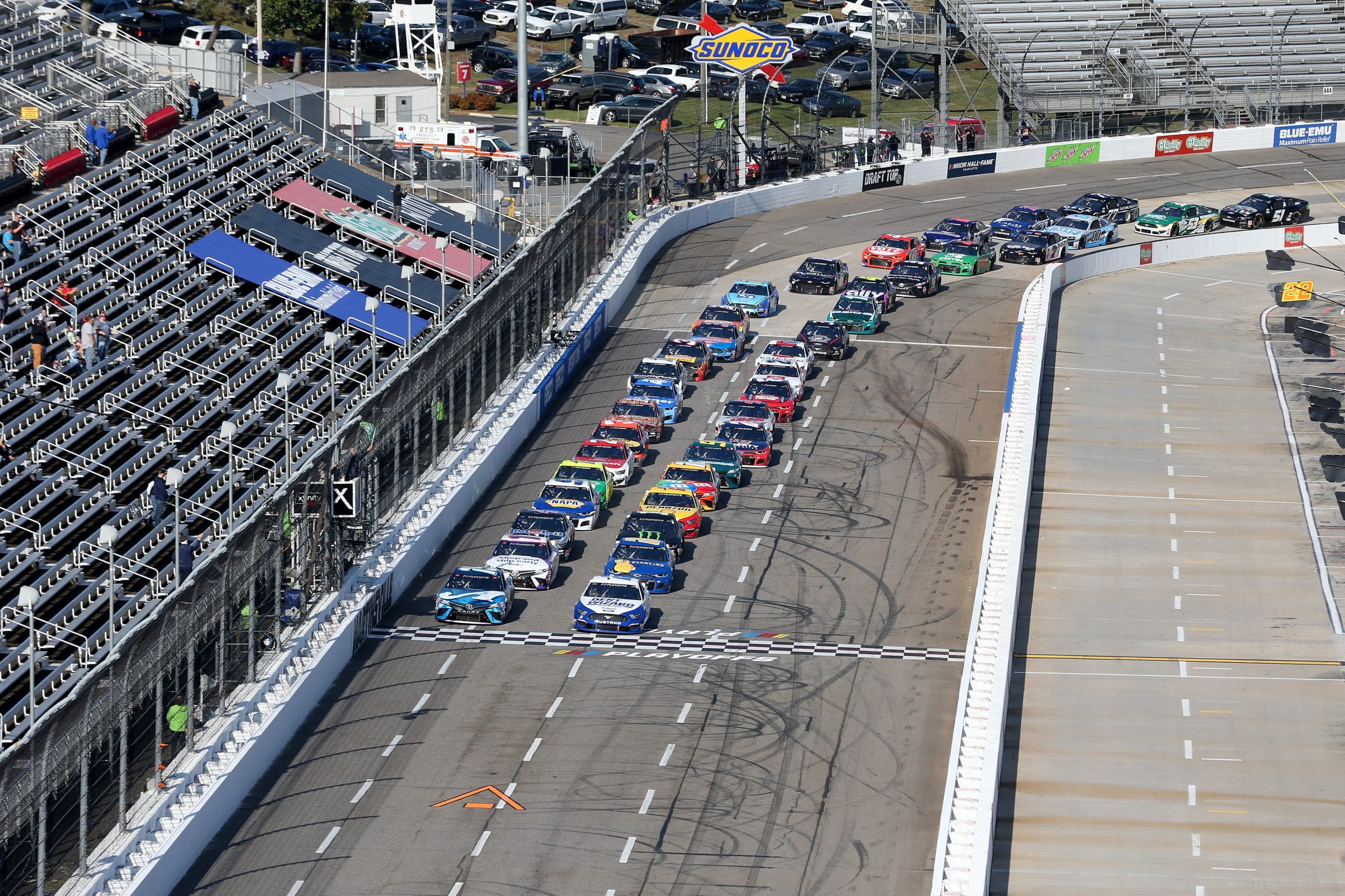 Attrack photos Martinsville Speedway playoffs 2020 NASCAR