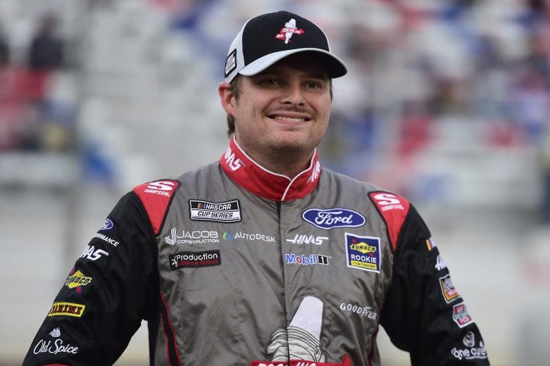 BRISTOL, TENNESSEE - SEPTEMBER 19: Cole Custer, driver of the #41 HaasTooling.com/Autodesk Ford, waits on the grid prior to the NASCAR Cup Series Bass Pro Shops Night Race at Bristol Motor Speedway on September 19, 2020 in Bristol, Tennessee. (Photo by Jared C. Tilton/Getty Images) | Getty Images