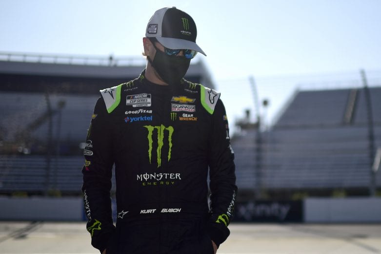 MARTINSVILLE, VIRGINIA - NOVEMBER 01: Kurt Busch, driver of the #1 Monster Energy Chevrolet, waits on the grid prior to the NASCAR Cup Series Xfinity 500 at Martinsville Speedway on November 01, 2020 in Martinsville, Virginia. (Photo by Jared C. Tilton/Getty Images) | Getty Images