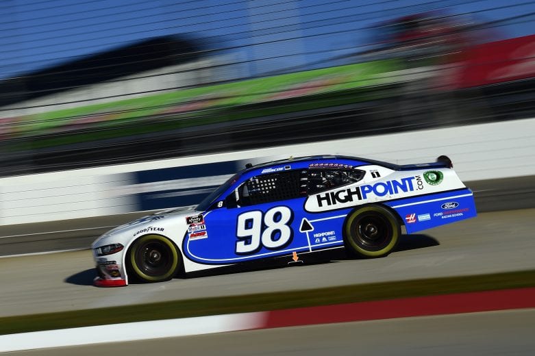 MARTINSVILLE, VIRGINIA - OCTOBER 31: Chase Briscoe, driver of the #98 HighPoint.com Ford, drives during the NASCAR Xfinity Series Draft Top 250 at Martinsville Speedway on October 31, 2020 in Martinsville, Virginia. (Photo by Jared C. Tilton/Getty Images) | Getty Images