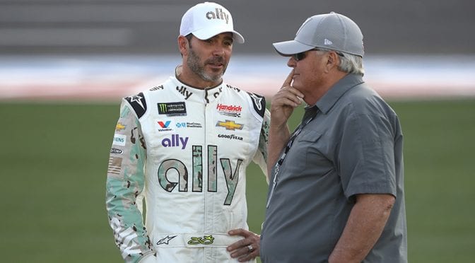 Featured image for Rick Hendrick reminiscences on time with Jimmie Johnson: ‘We’re still family’