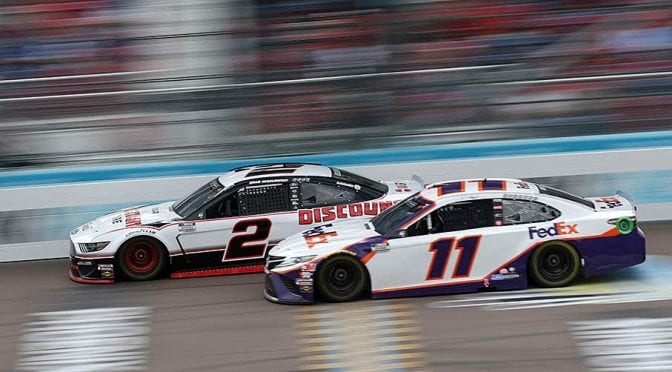 Keselowski, Logano, Hamlin come up short in title pursuit at Phoenix
