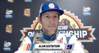 Gustafson: ‘Happier to win’ for Mr. Hendrick than I am for me