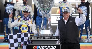 Rick Hendrick celebrates the future of Hendrick Motorsports