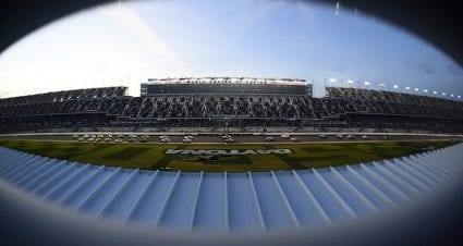 DAYTONA BEACH, FLORIDA - FEBRUARY 17: Cars race during the NASCAR Cup Series 62nd Annual Daytona 500 at Daytona International Speedway on February 17, 2020 in Daytona Beach, Florida. (Photo by Jared C. Tilton/Getty Images) | Getty Images