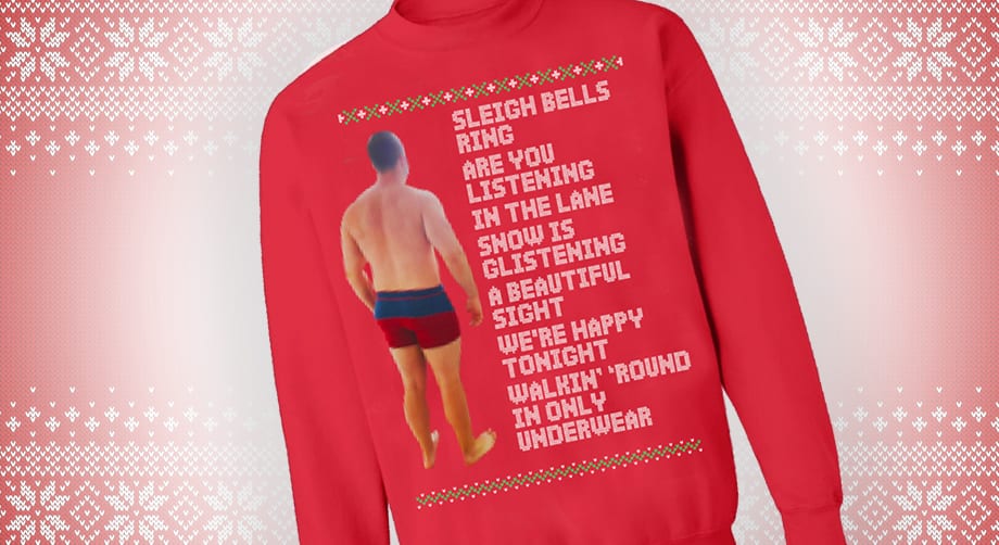 nascar ugly christmas sweater