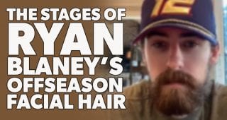 @nascarcasm: The stages of Ryan Blaney's offseason facial hair
