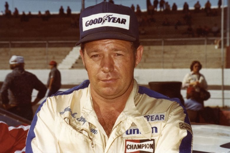 1978: Jack Ingram won three consecutive NASCAR Late Model Sportsman titles from 1972 through 1974, plus the NASCAR Busch Grand National championship in 1982 and 1985. (Photo by ISC Archives/CQ-Roll Call Group via Getty Images)