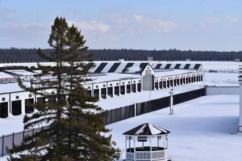 Pocono Garage Snow Pic