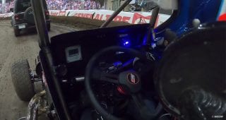 Allgaier's A Feature in-car camera from the 2020 Chili Bowl Nationals