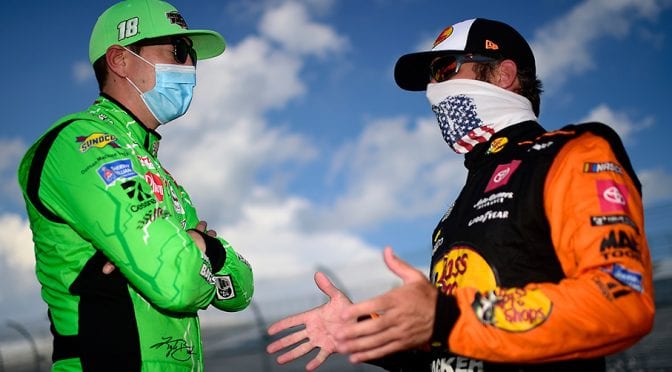 Featured Image for H2H: Which Joe Gibbs Racing driver will bounce back better — Kyle Busch or Martin Truex Jr.?