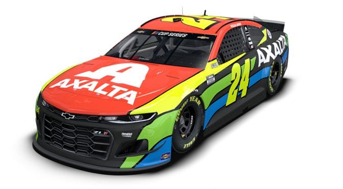 New-look Axalta scheme for William Byron, No. 24 Chevrolet