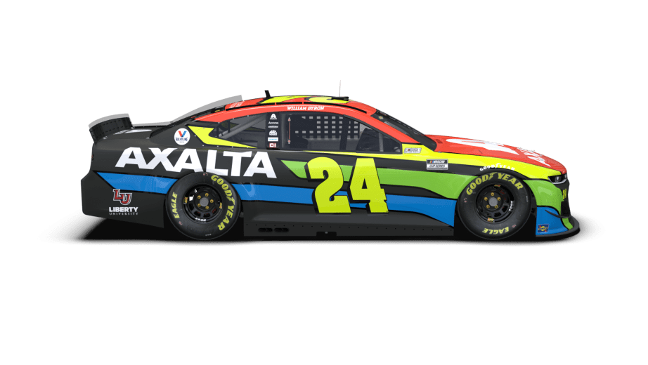 William Byron's No. 24 Axalta Chevrolet from every angle NASCAR