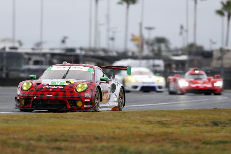 #9 PFAFF Motorsports Porsche 911 GT3R, GTD: Zach Robichon, Laurens Vanthoor, Matt Campbell, Lars Kern
