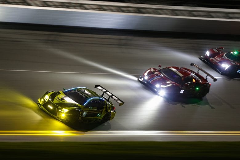 #12: Vasser Sullivan Lexus RC F GT3, GTD: Frankie Montecalvo, Robert Megennis, Townsend Bell, Zach Veach
