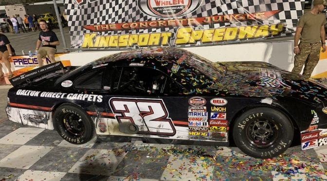 Nik Williams Finds His Comfort Zone At Kingsport Speedway